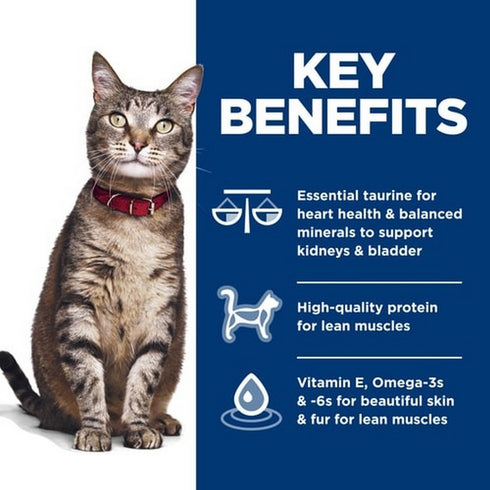 Hill's Science Diet Adult Salmon & Brown Rice Recipe Cat Food 3.5lb - Poudre Pet & Feed Supply 3